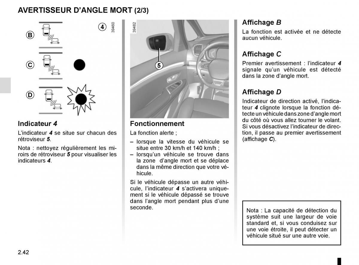 Renault Espace V 5 manuel du proprietaire / page 150