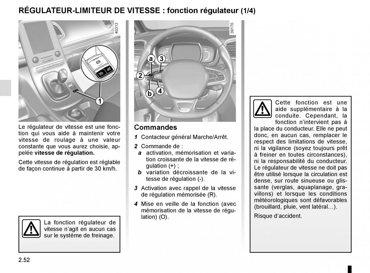 Renault Espace V 5 manuel du proprietaire / page 160