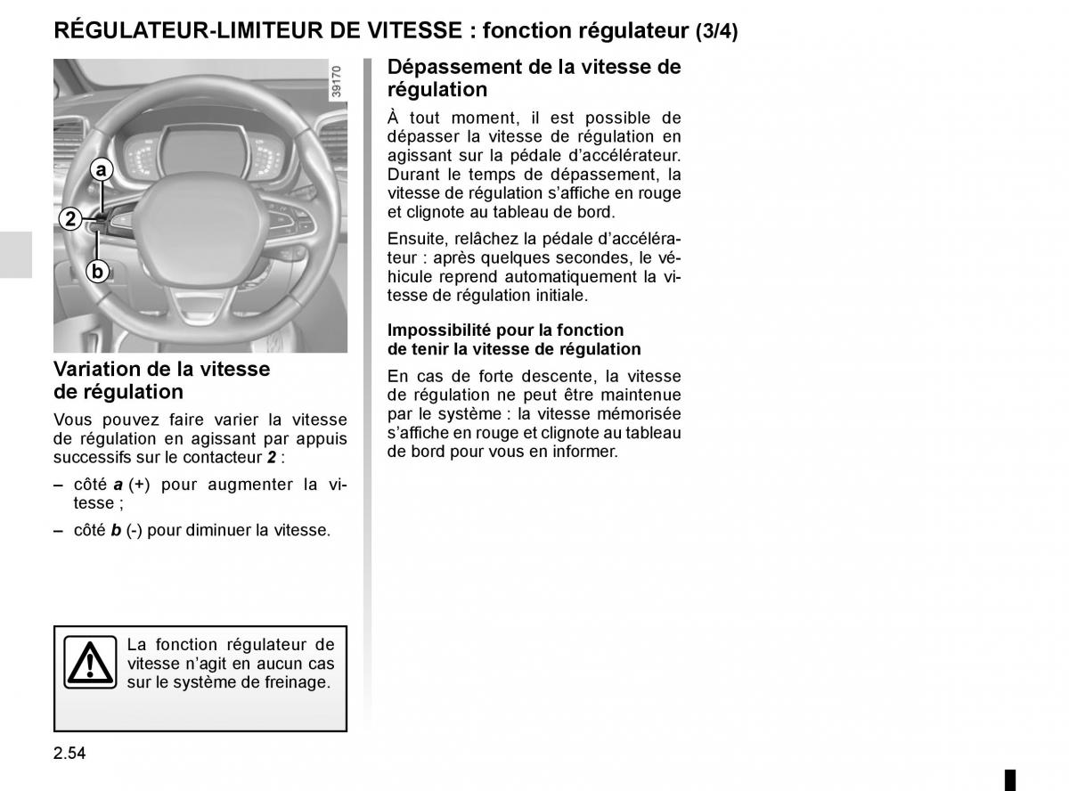 Renault Espace V 5 manuel du proprietaire / page 162