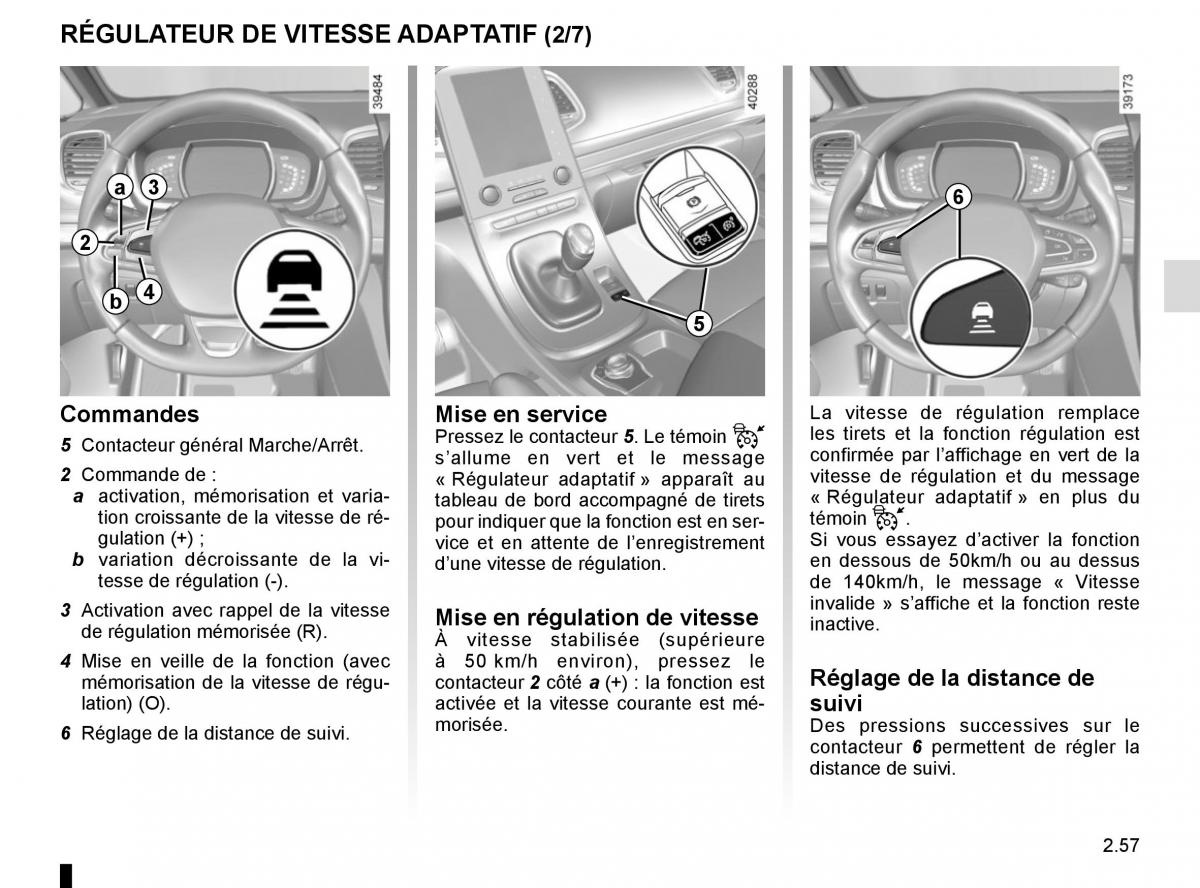 Renault Espace V 5 manuel du proprietaire / page 165