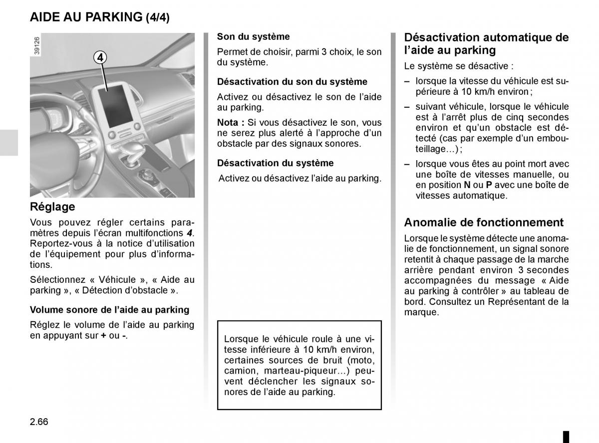 Renault Espace V 5 manuel du proprietaire / page 174