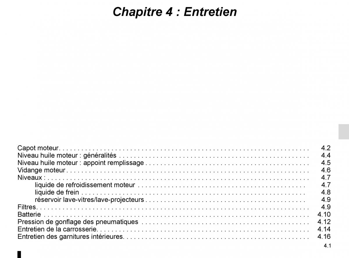 Renault Espace V 5 manuel du proprietaire / page 239