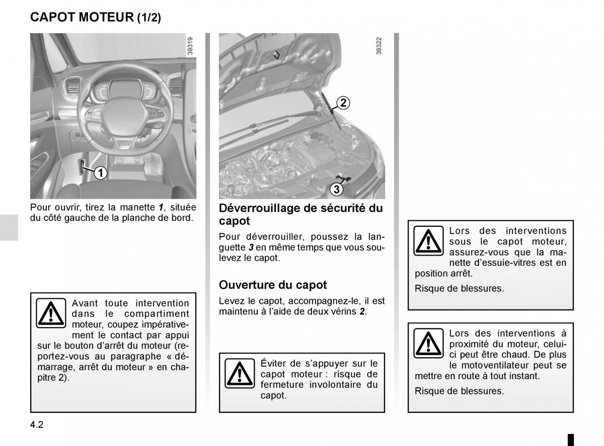 Renault Espace V 5 manuel du proprietaire / page 240