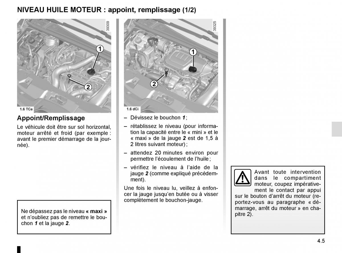 Renault Espace V 5 manuel du proprietaire / page 243