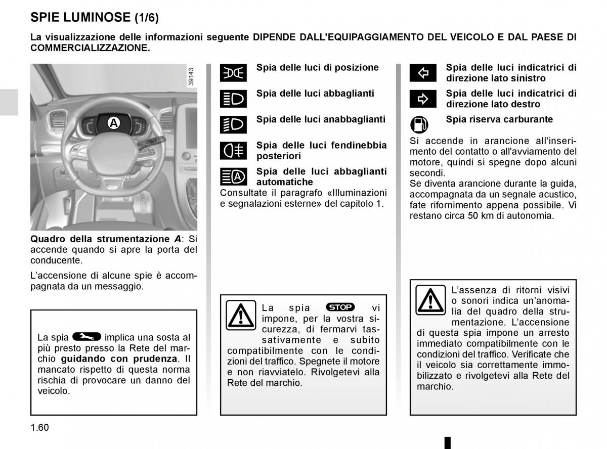 Renault Espace V 5 manuale del proprietario / page 66