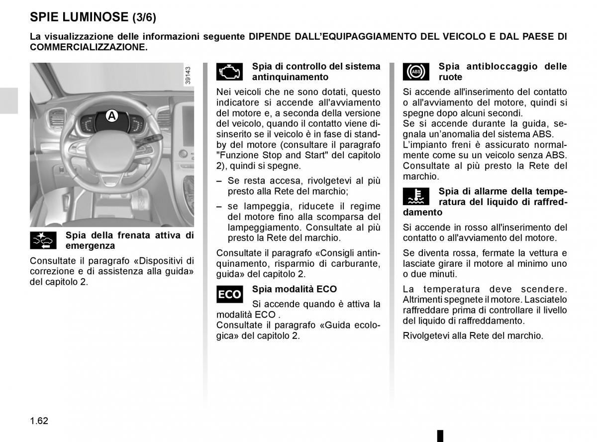 Renault Espace V 5 manuale del proprietario / page 68