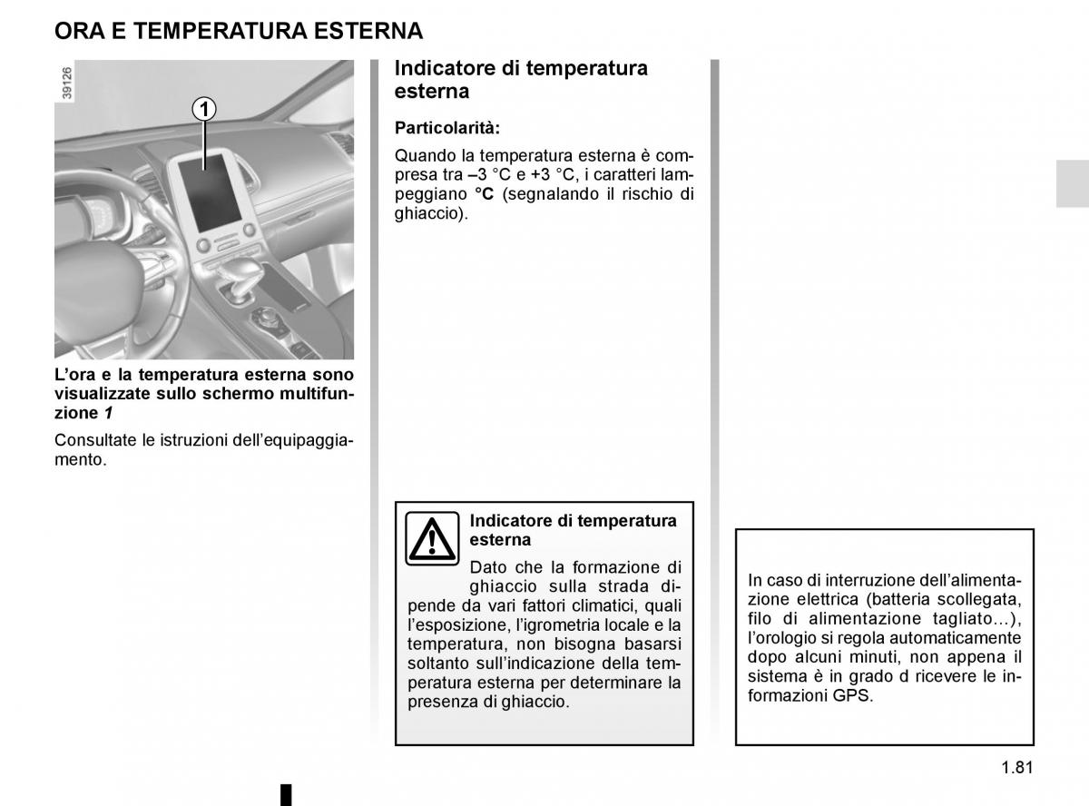 Renault Espace V 5 manuale del proprietario / page 87