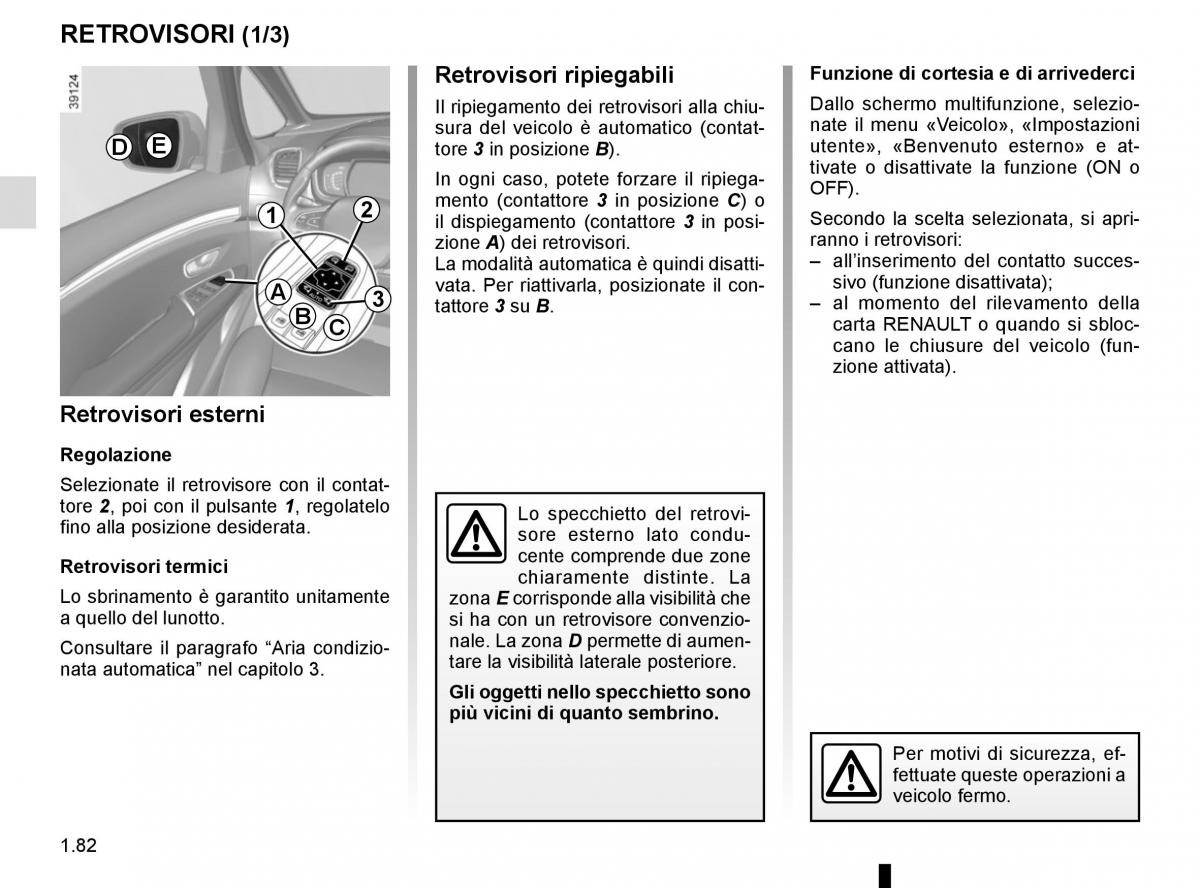 Renault Espace V 5 manuale del proprietario / page 88