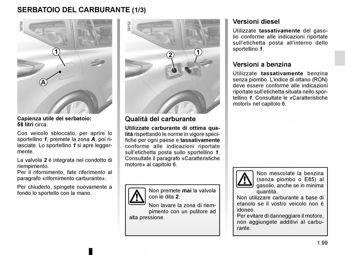 Renault Espace V 5 manuale del proprietario / page 105