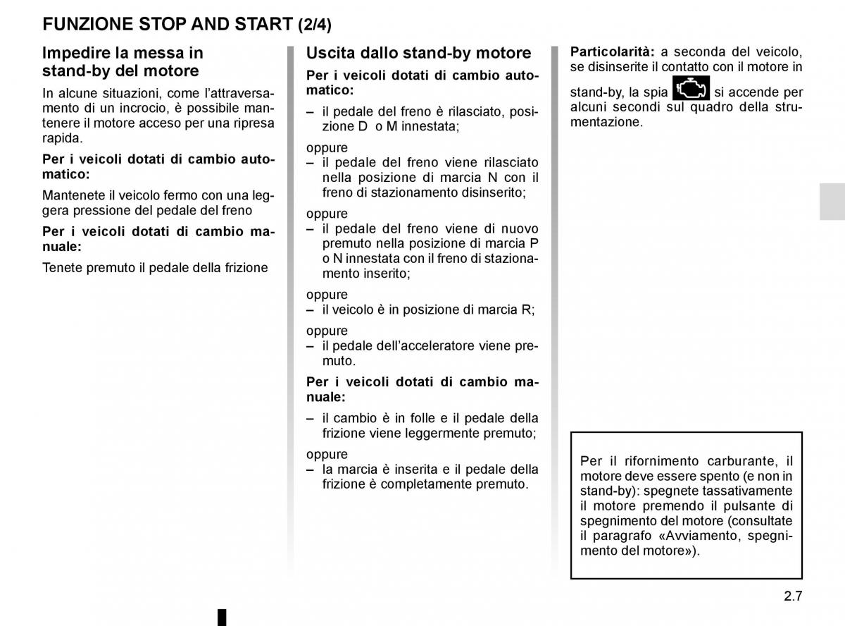 Renault Espace V 5 manuale del proprietario / page 115