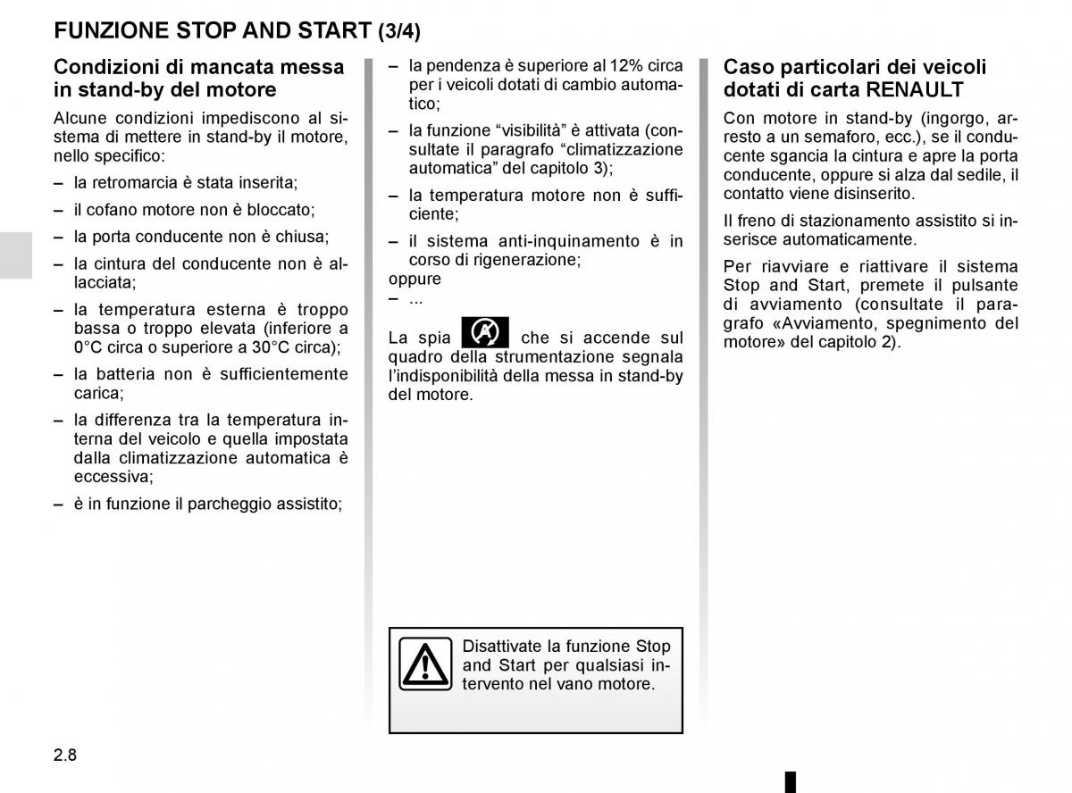 Renault Espace V 5 manuale del proprietario / page 116