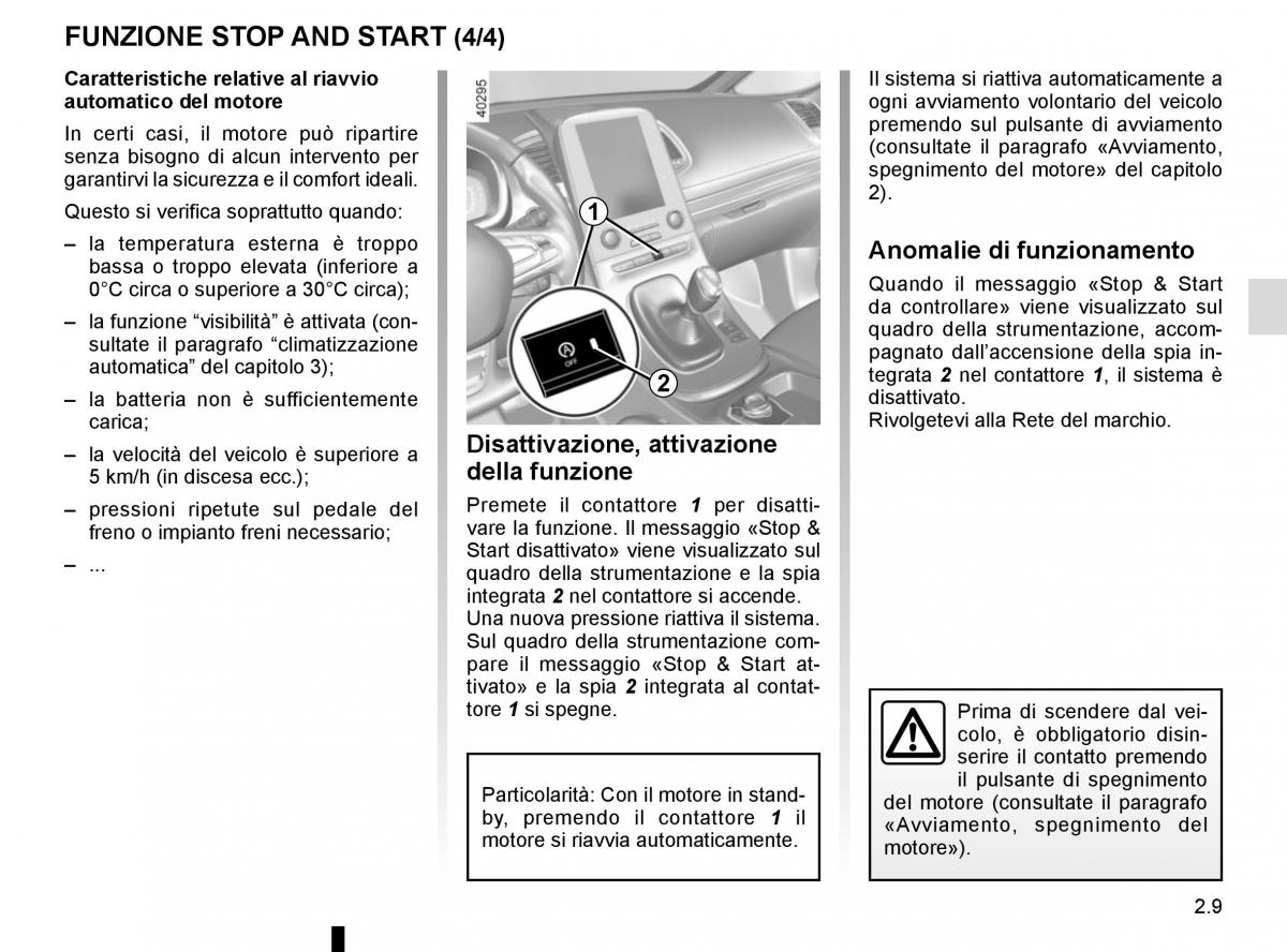 Renault Espace V 5 manuale del proprietario / page 117