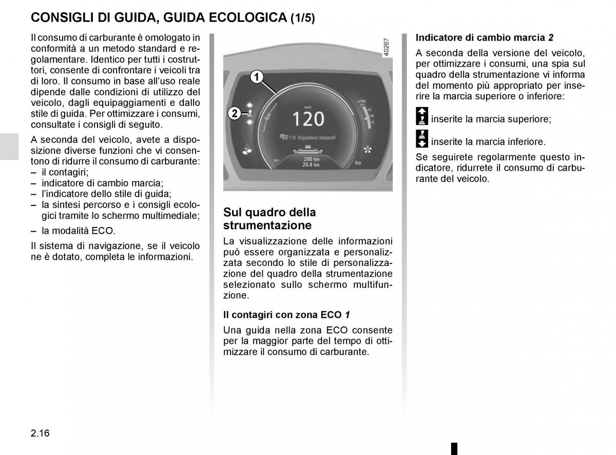 Renault Espace V 5 manuale del proprietario / page 124