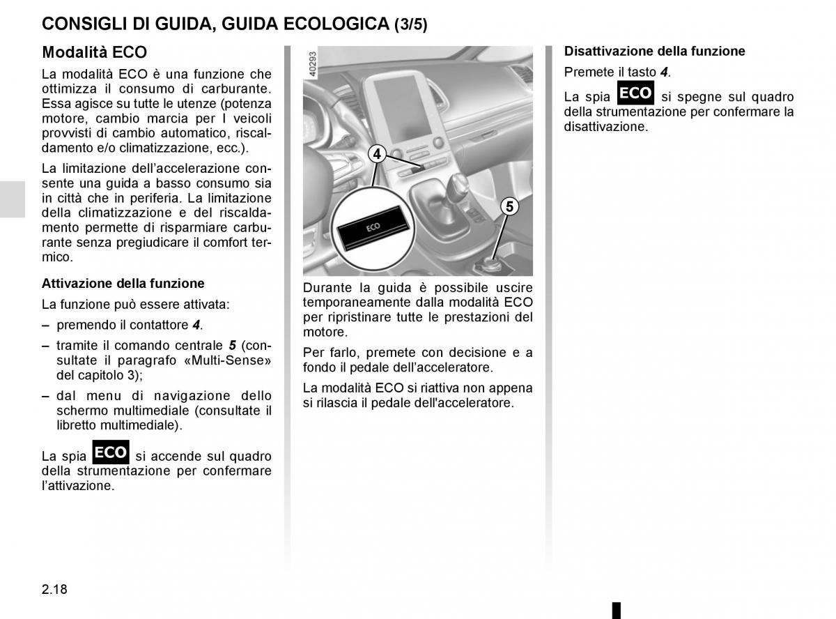 Renault Espace V 5 manuale del proprietario / page 126