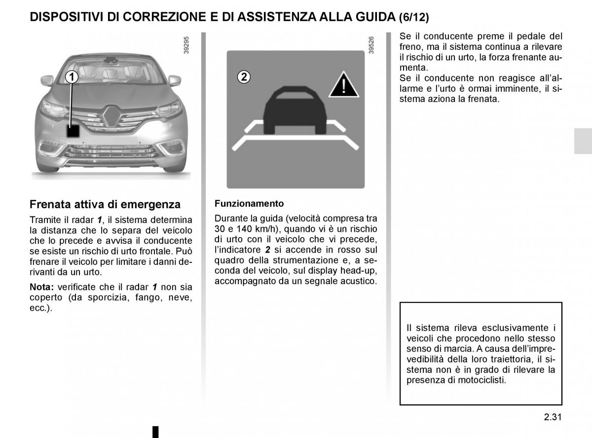 Renault Espace V 5 manuale del proprietario / page 139