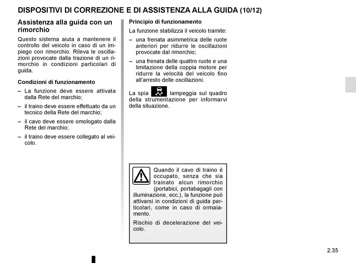 Renault Espace V 5 manuale del proprietario / page 143