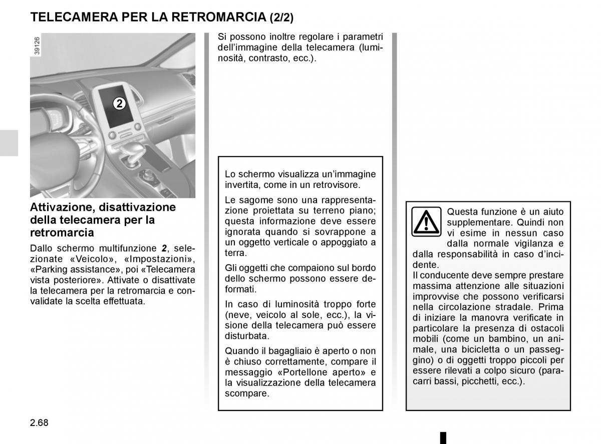 Renault Espace V 5 manuale del proprietario / page 176