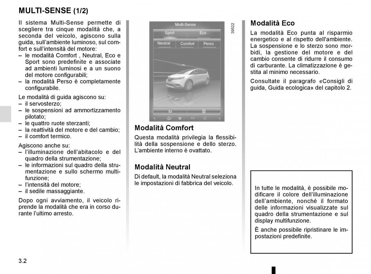 Renault Espace V 5 manuale del proprietario / page 190