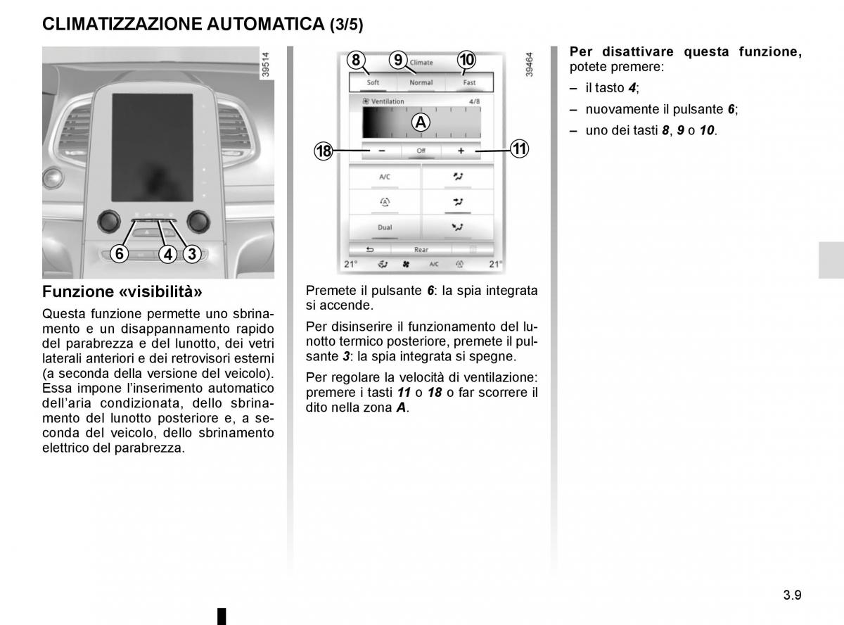 Renault Espace V 5 manuale del proprietario / page 197