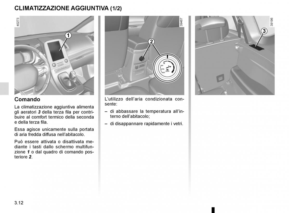 Renault Espace V 5 manuale del proprietario / page 200