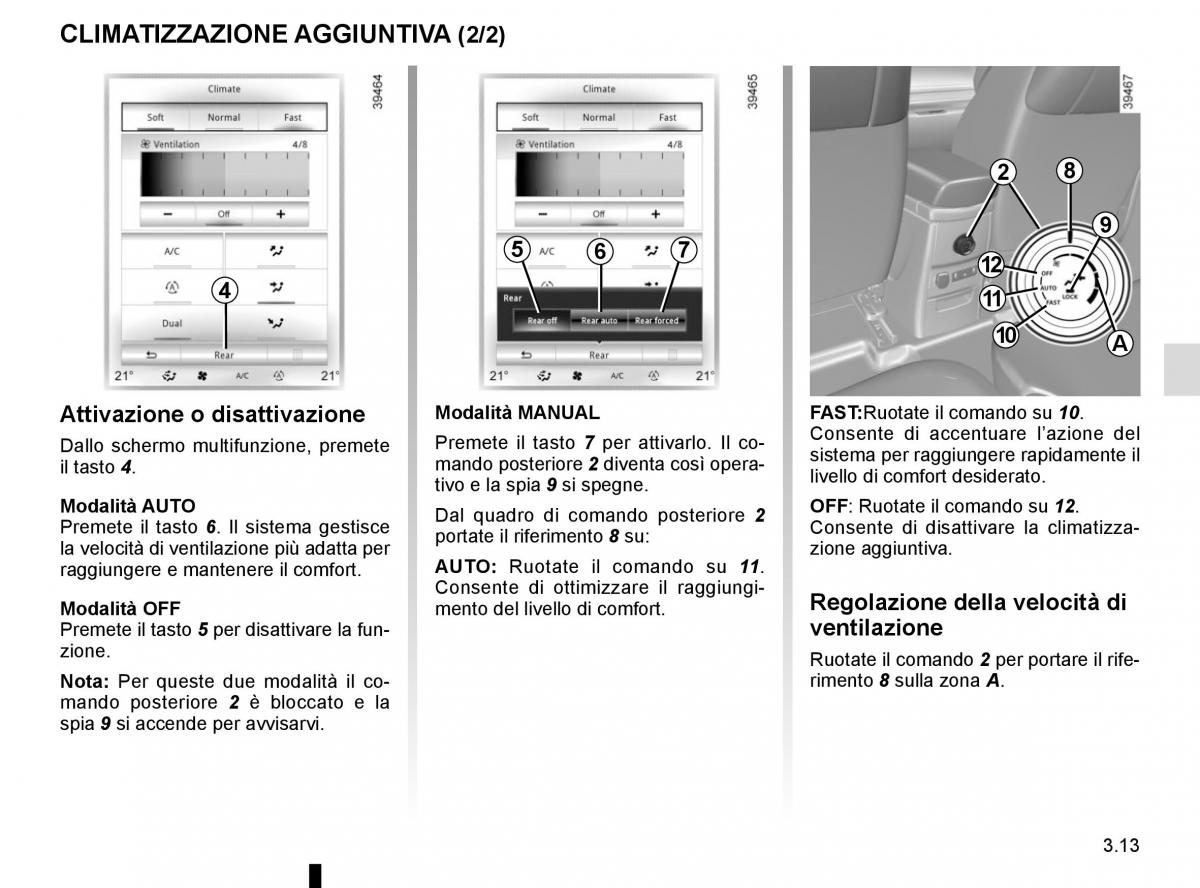 Renault Espace V 5 manuale del proprietario / page 201