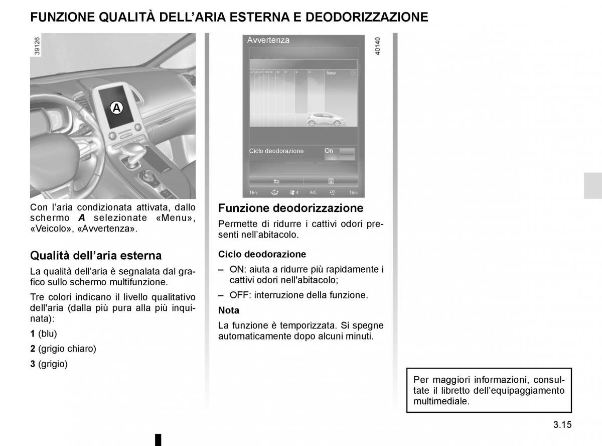 Renault Espace V 5 manuale del proprietario / page 203