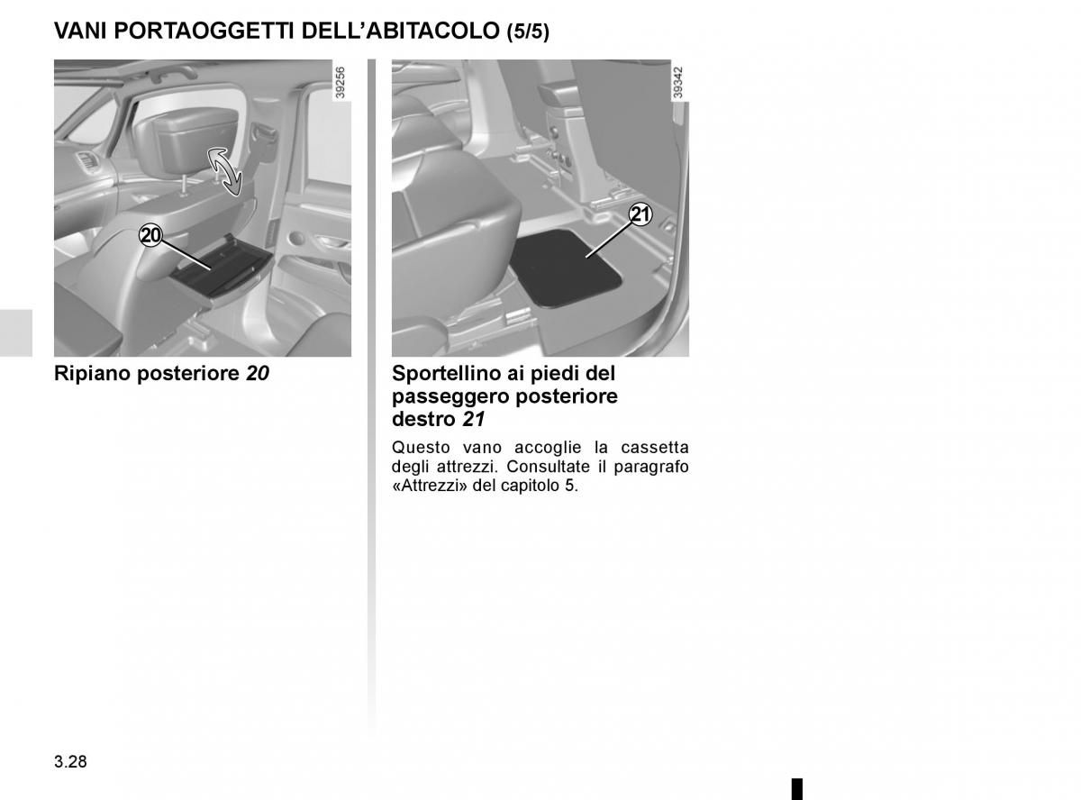 Renault Espace V 5 manuale del proprietario / page 216