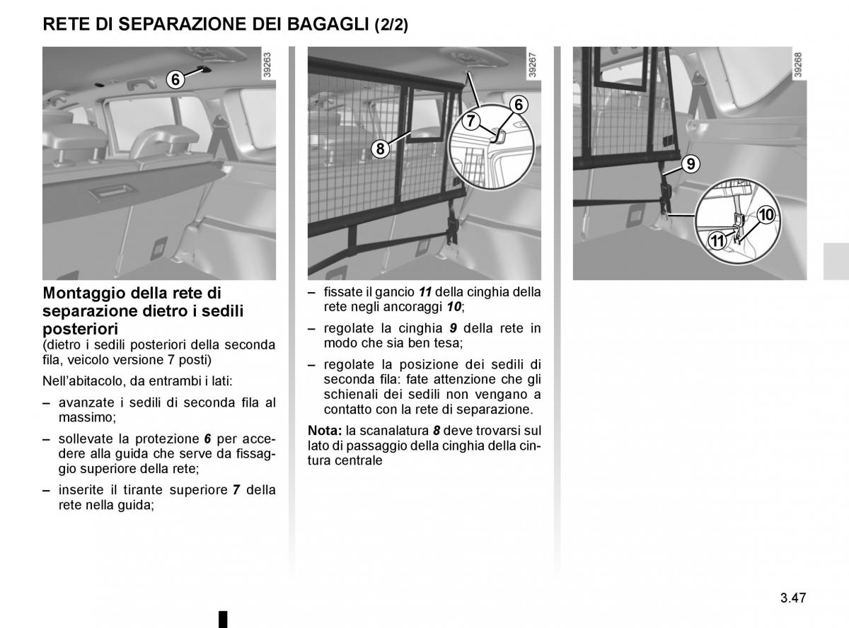 Renault Espace V 5 manuale del proprietario / page 235