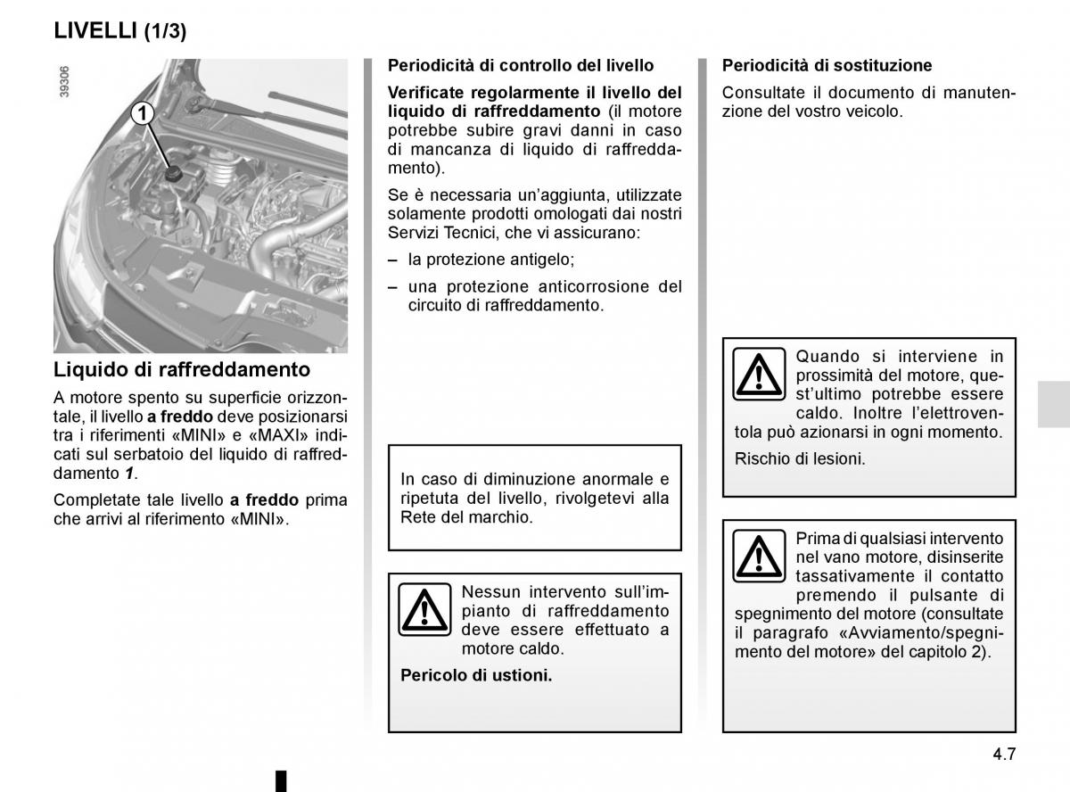 Renault Espace V 5 manuale del proprietario / page 245