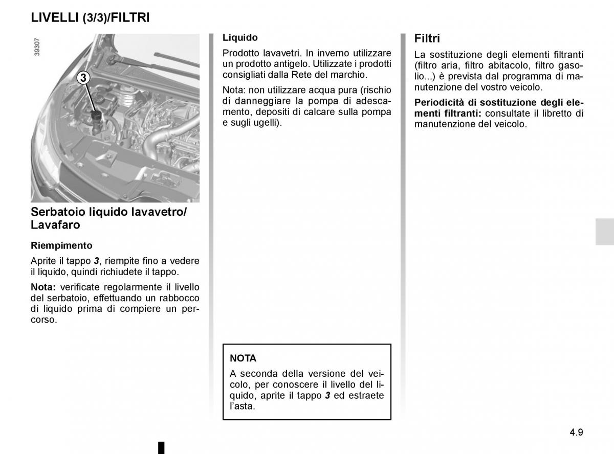 Renault Espace V 5 manuale del proprietario / page 247