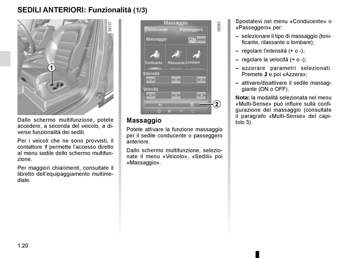 Renault Espace V 5 manuale del proprietario / page 26