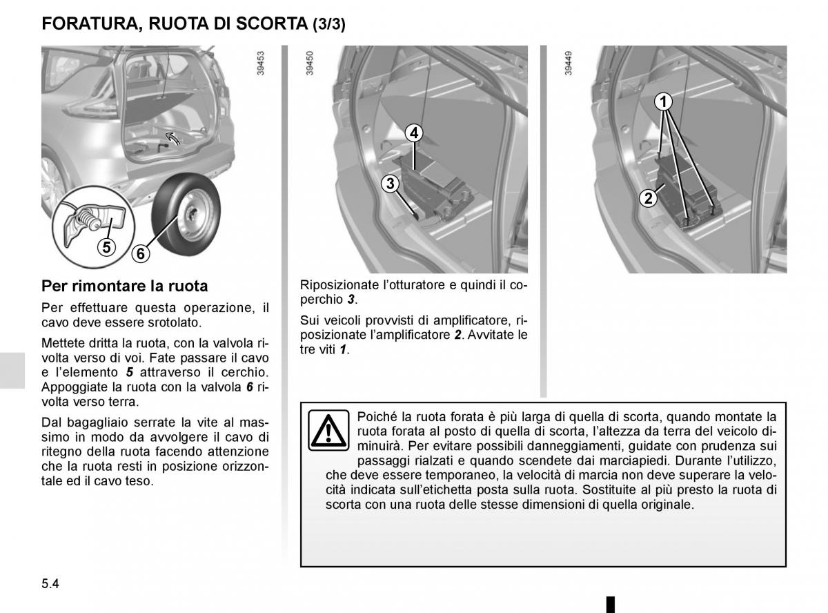 Renault Espace V 5 manuale del proprietario / page 260