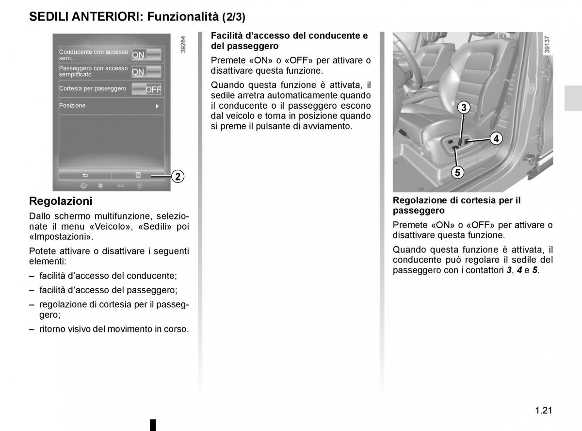 Renault Espace V 5 manuale del proprietario / page 27