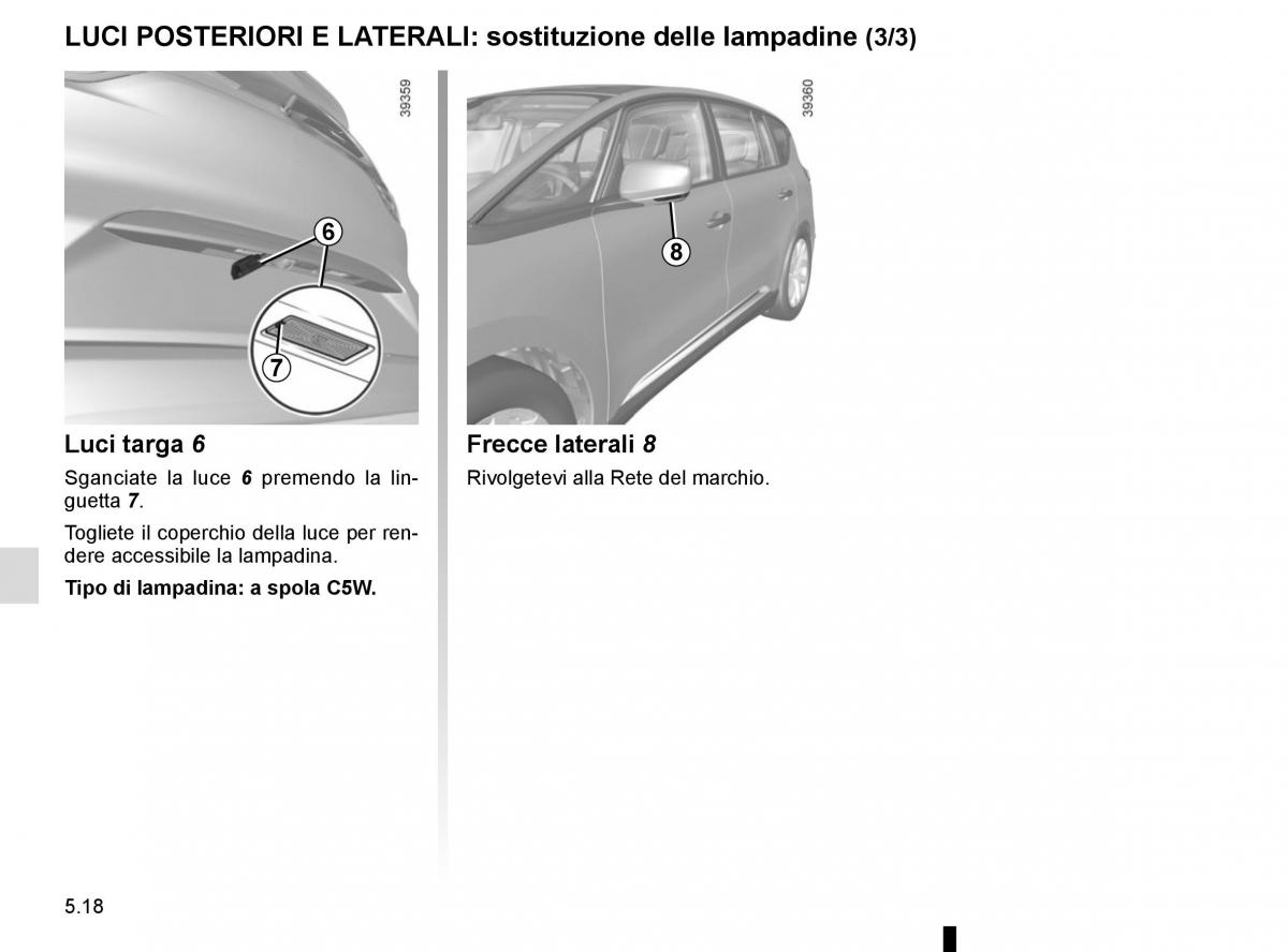 Renault Espace V 5 manuale del proprietario / page 274