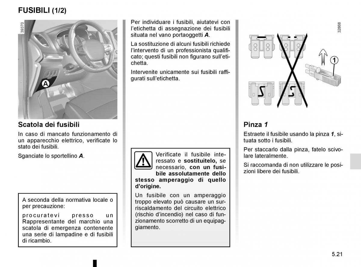 Renault Espace V 5 manuale del proprietario / page 277