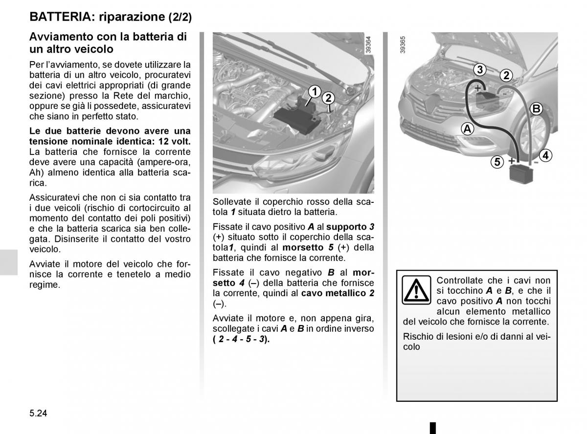 Renault Espace V 5 manuale del proprietario / page 280