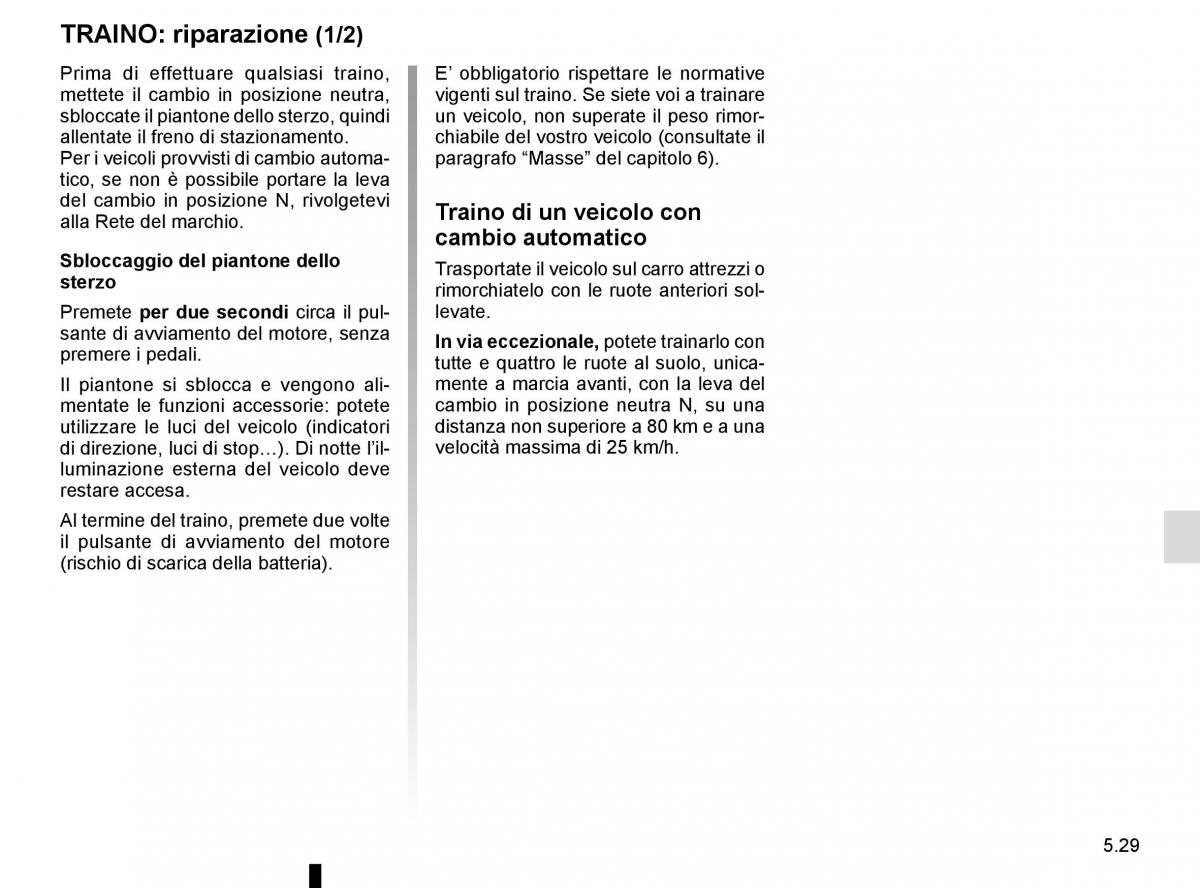 Renault Espace V 5 manuale del proprietario / page 285