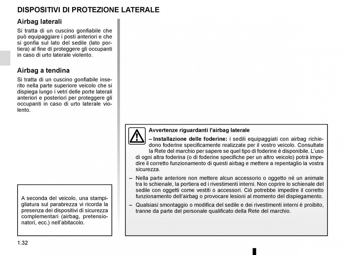 Renault Espace V 5 manuale del proprietario / page 38