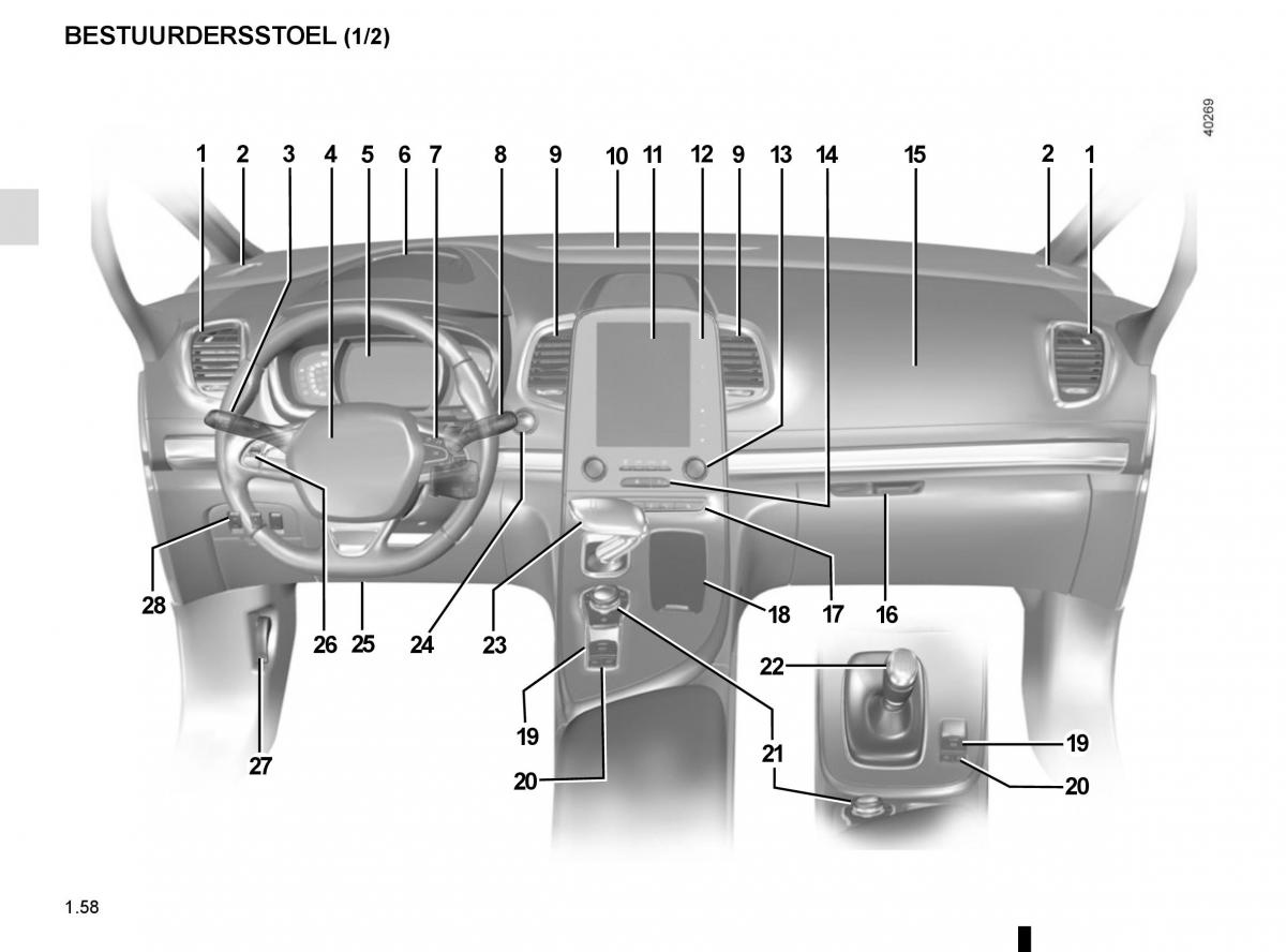 Renault Espace V 5 handleiding / page 64