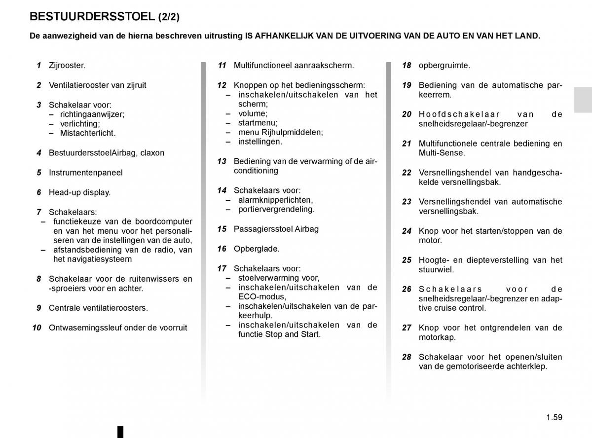 Renault Espace V 5 handleiding / page 65