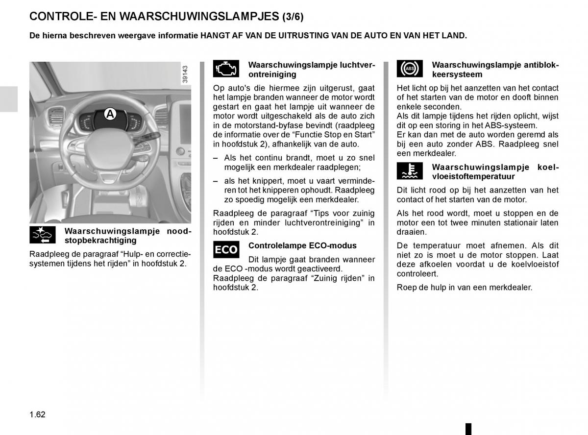 Renault Espace V 5 handleiding / page 68