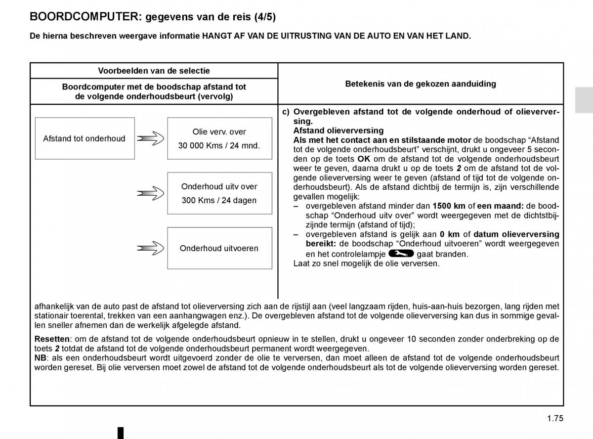 Renault Espace V 5 handleiding / page 81