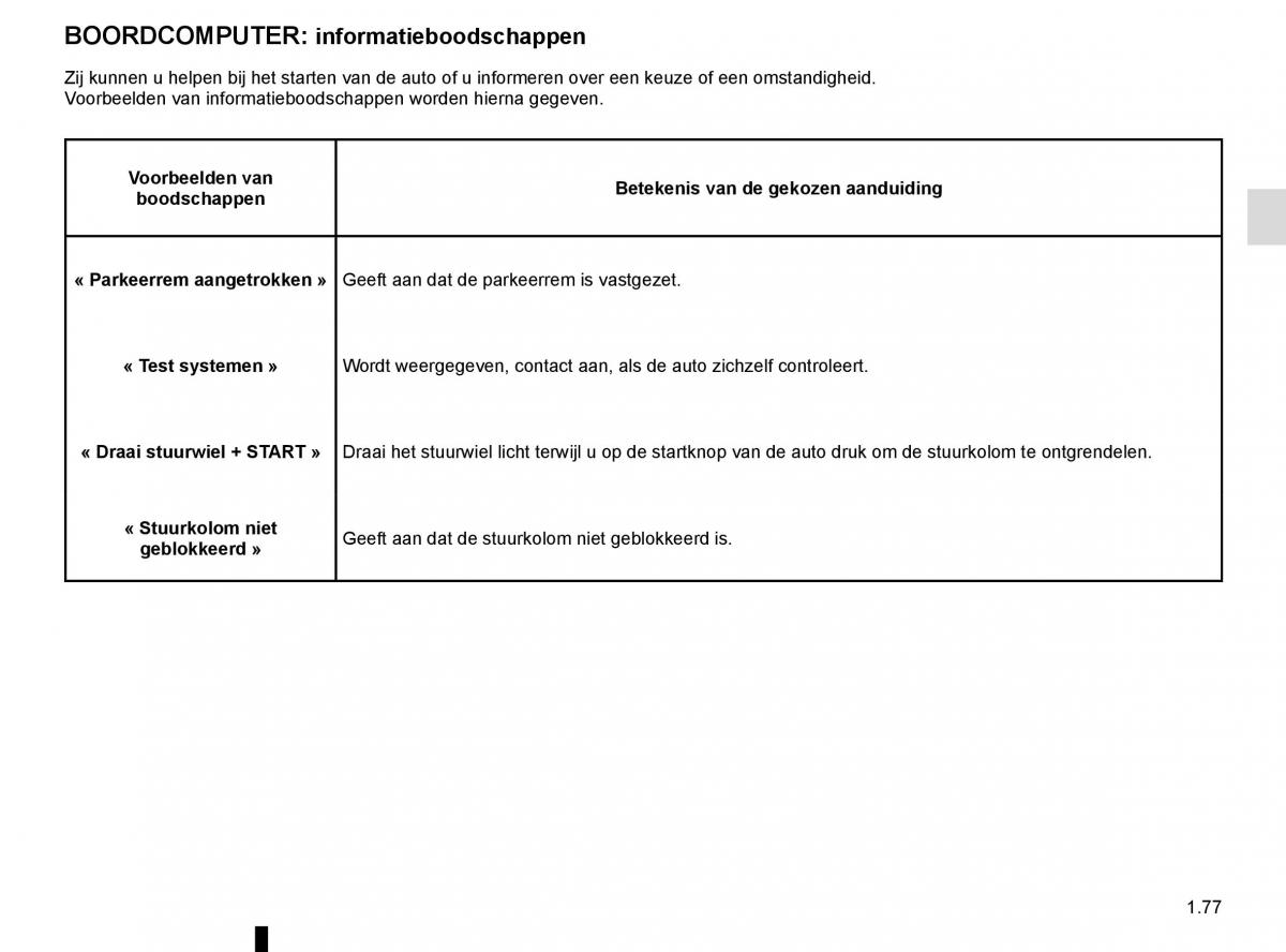 Renault Espace V 5 handleiding / page 83