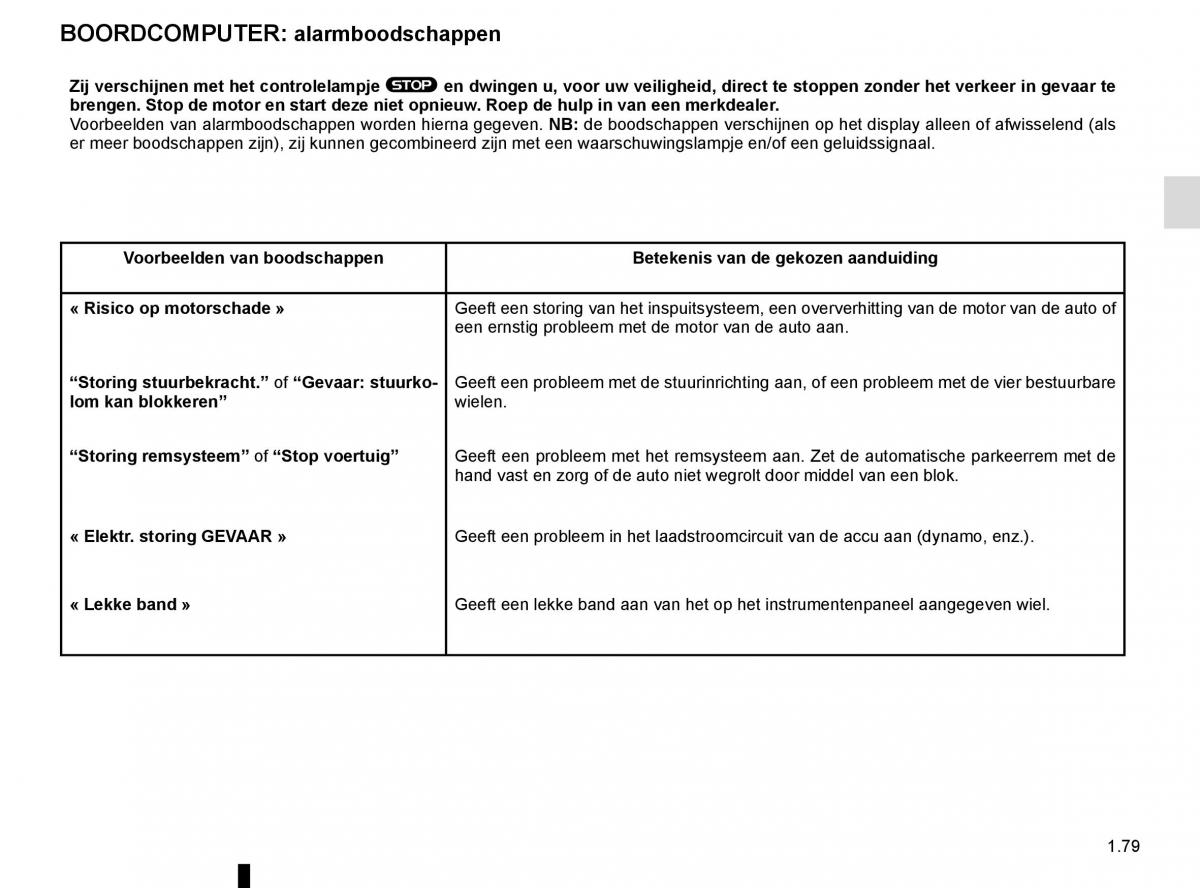 Renault Espace V 5 handleiding / page 85