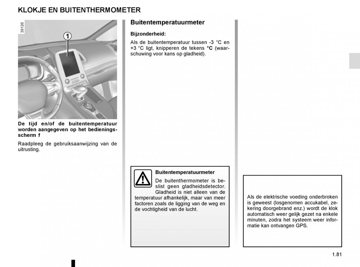 Renault Espace V 5 handleiding / page 87