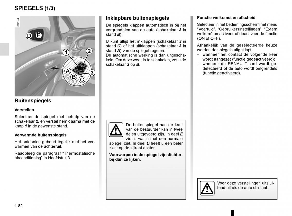 Renault Espace V 5 handleiding / page 88