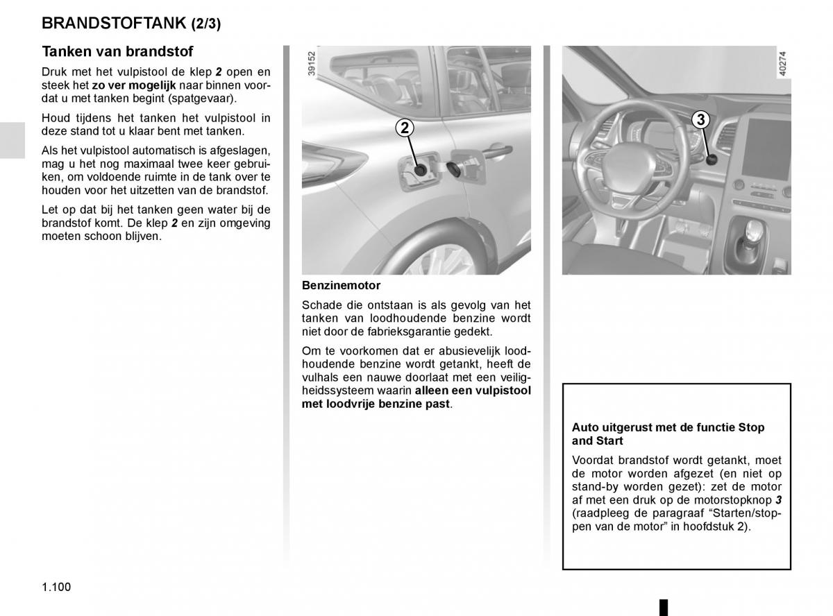 Renault Espace V 5 handleiding / page 106