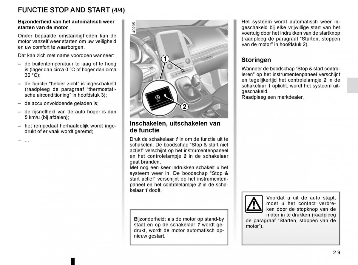 Renault Espace V 5 handleiding / page 117