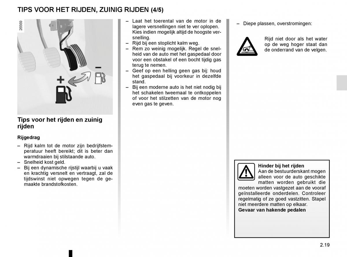 Renault Espace V 5 handleiding / page 127