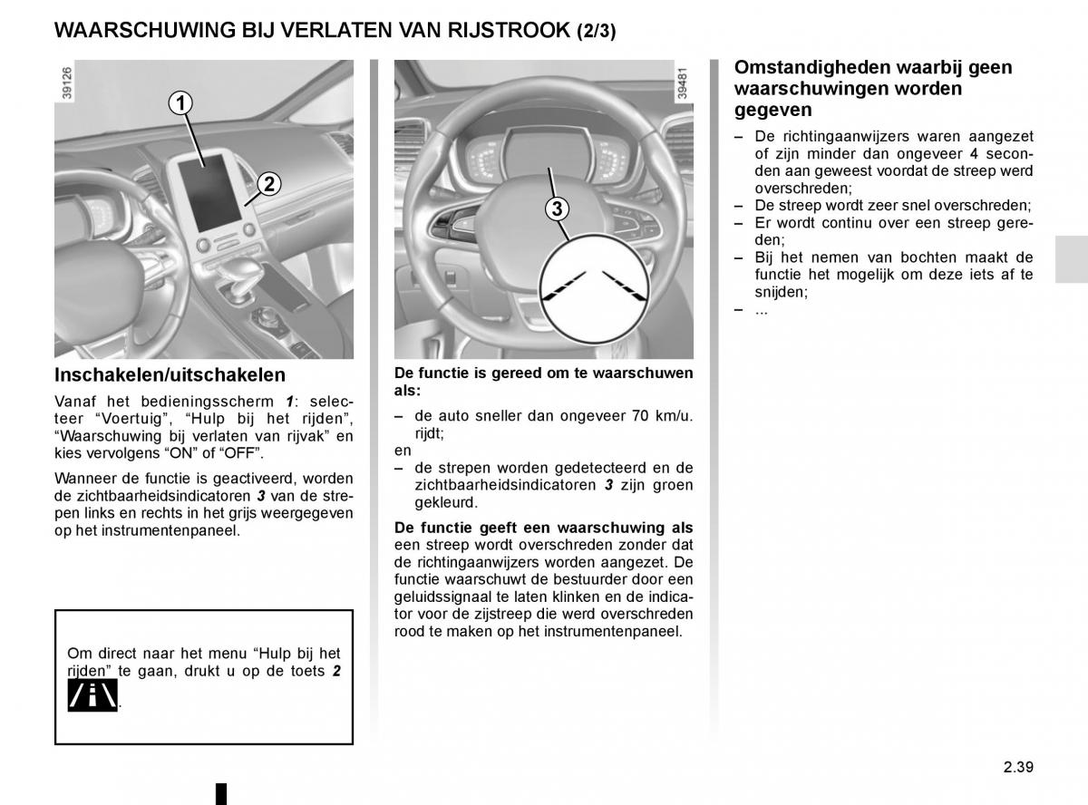 Renault Espace V 5 handleiding / page 147